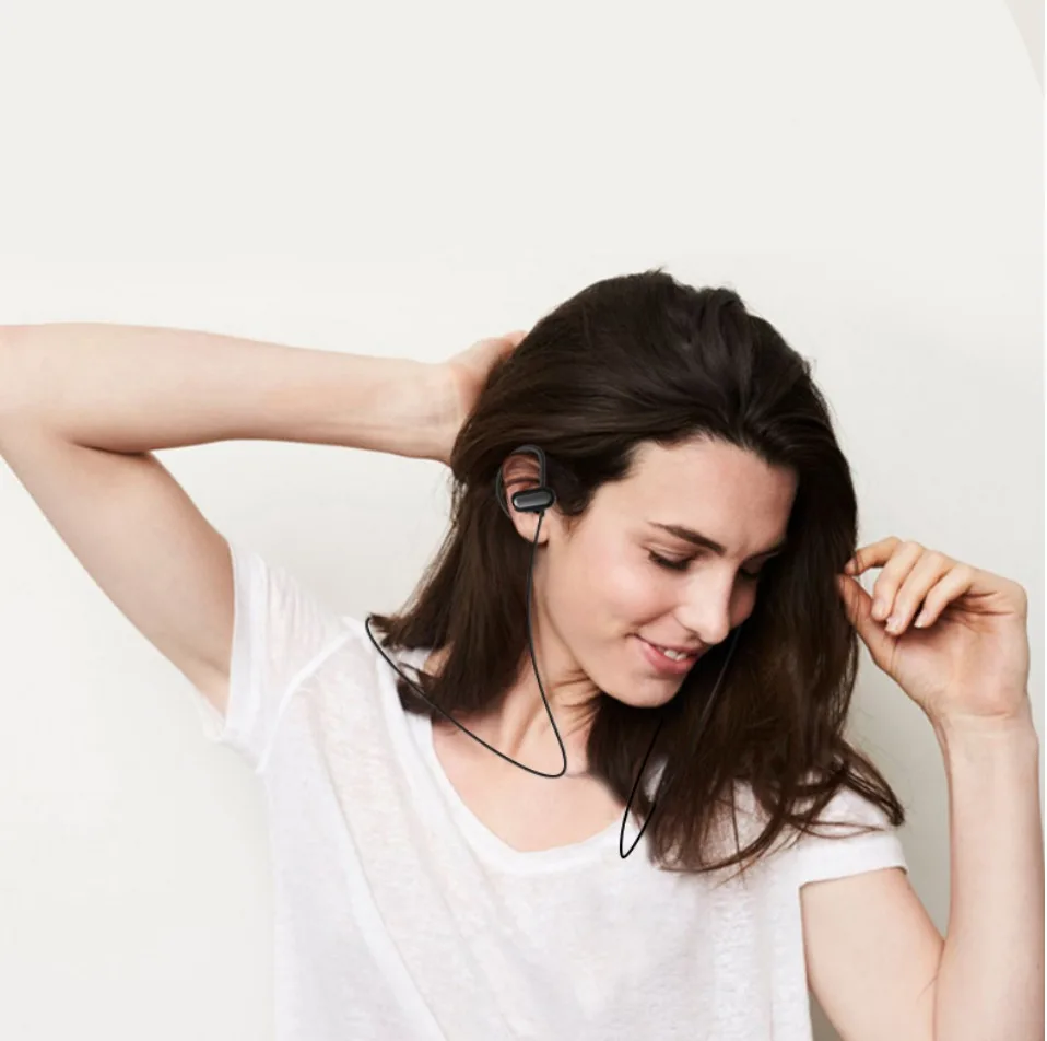 Bluetooth 5,0, беспроводные наушники, наушники, 3D стерео, музыка, звук, игровой, спортивный, фильм, ушной крючок, шейный ремешок с микрофоном для смартфона