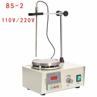 new lab magnetic stirrer with heating control plate digital display 85 2 hotplate mixer 220v110v