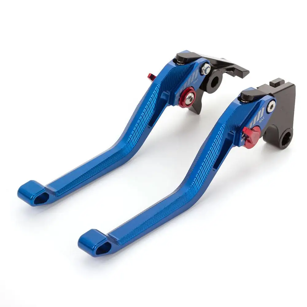 Для Yamaha YZF R1 1999 2000 2001 CNC Алюминий Короткие Длинные отрегулировать 3D мотоциклов сцепные рычаги ручка Набор аксессуаров FXCNC - Цвет: Long Blue