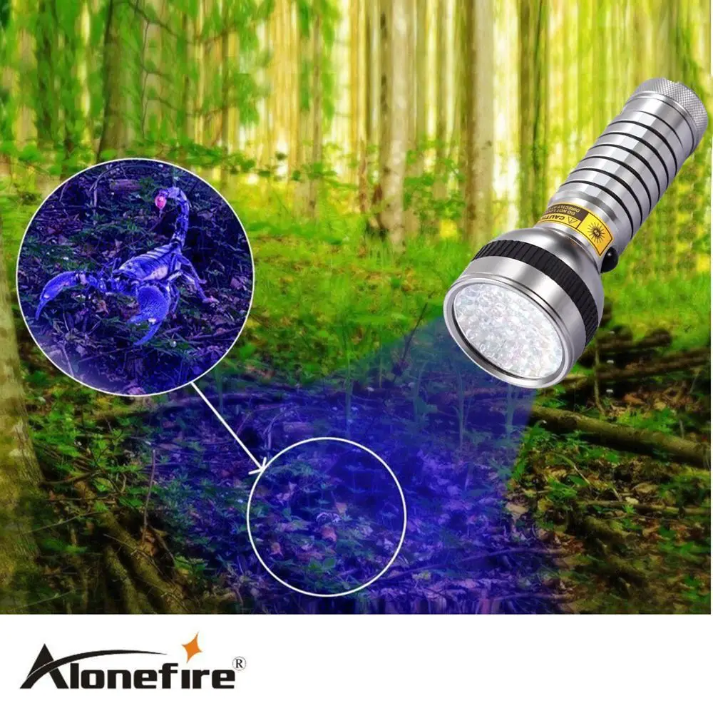 ALONEFIRE 41 Светодиодный УФ светильник 395 нм фонасветильник Ультрафиолетовый кот