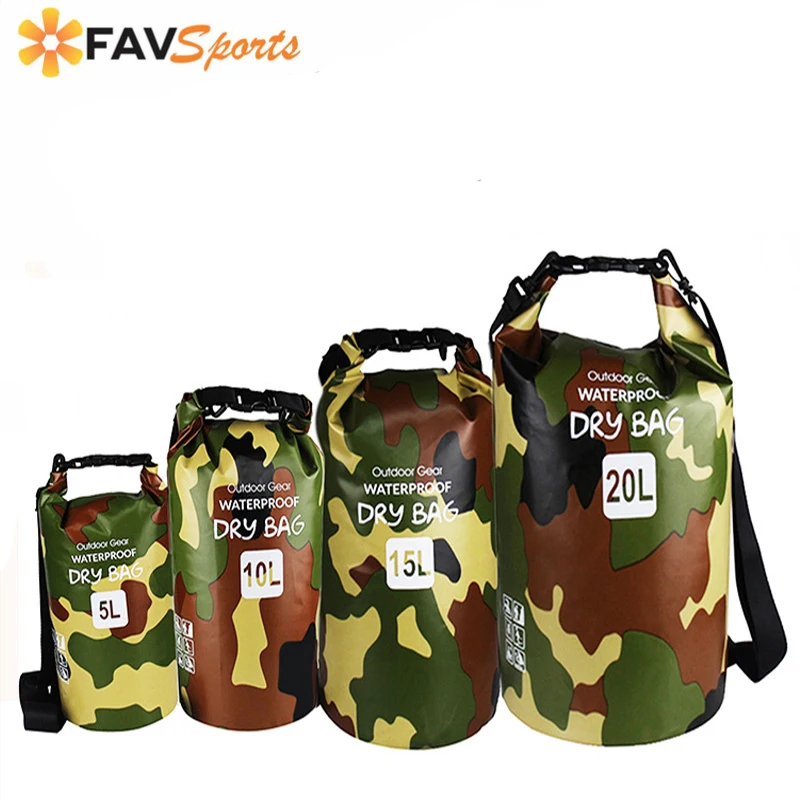 Новый стиль камуфляжные сумки для плавания складные спортивные пляжная