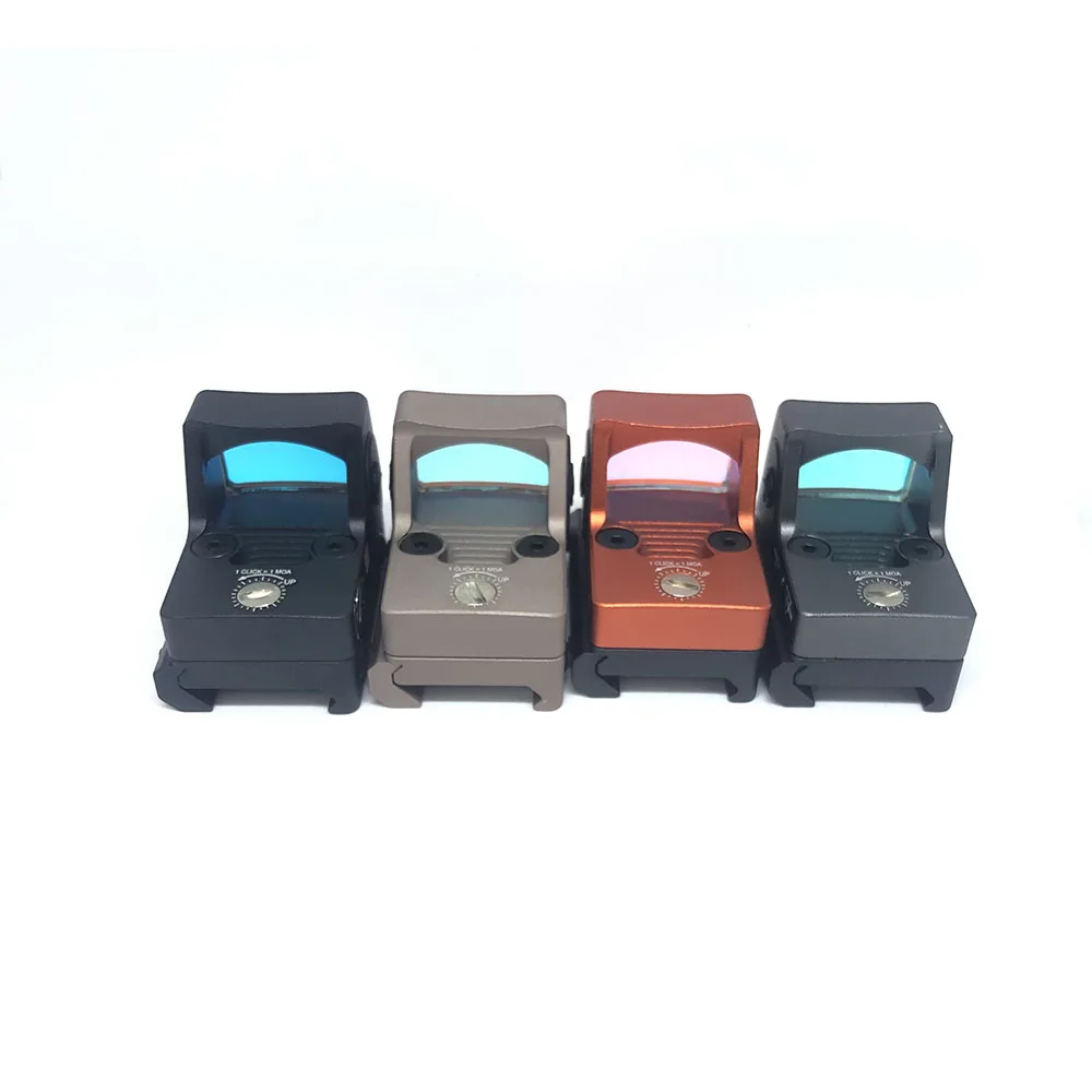Коллиматор MAGORUI Mini RMR прицел с красной точкой ручной пистолет винтовка для