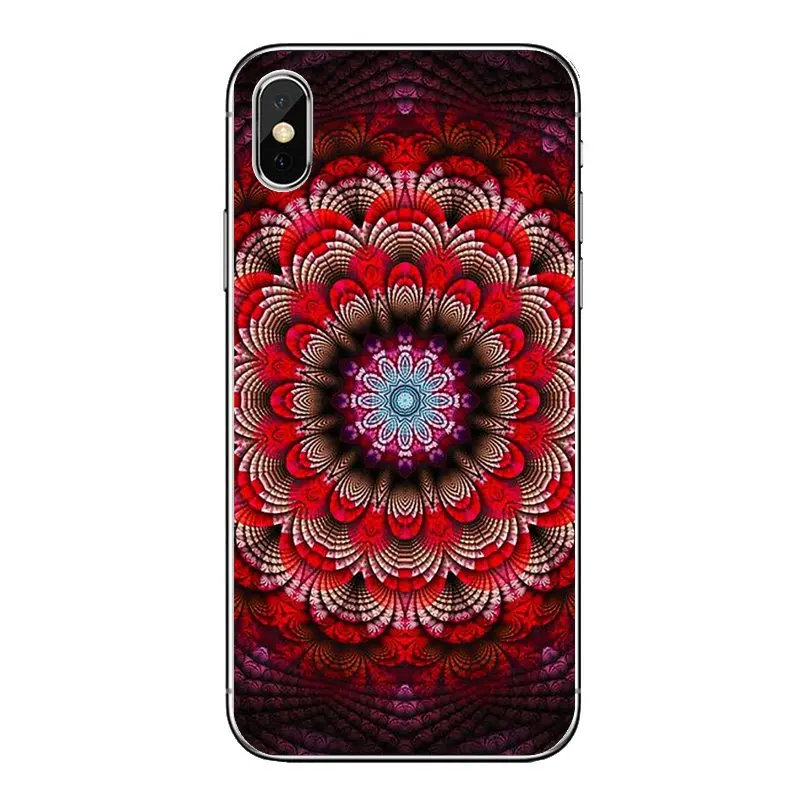 Lace Mandala Flower Floral Paisley Henna Soft Transparent Covers For Xiaomi Redmi 4X S2 3S Note 3 4 5 6 6A Por Pocophone F1 Mi |