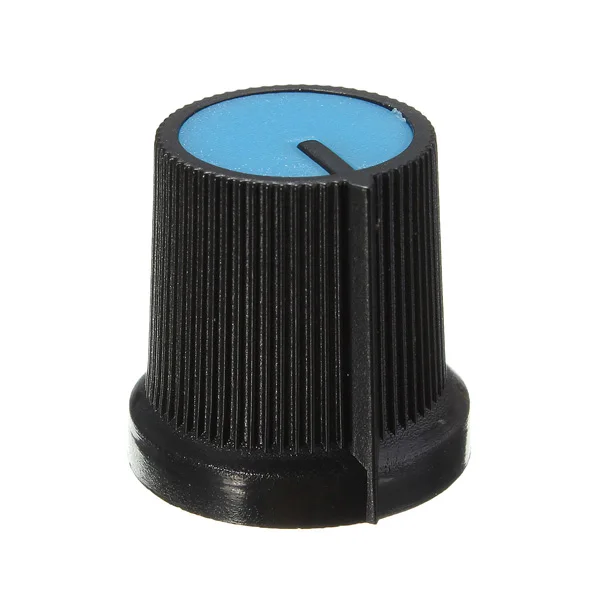 Новое поступление 10 шт. пластиковый вращающийся конический потенциометр с синим