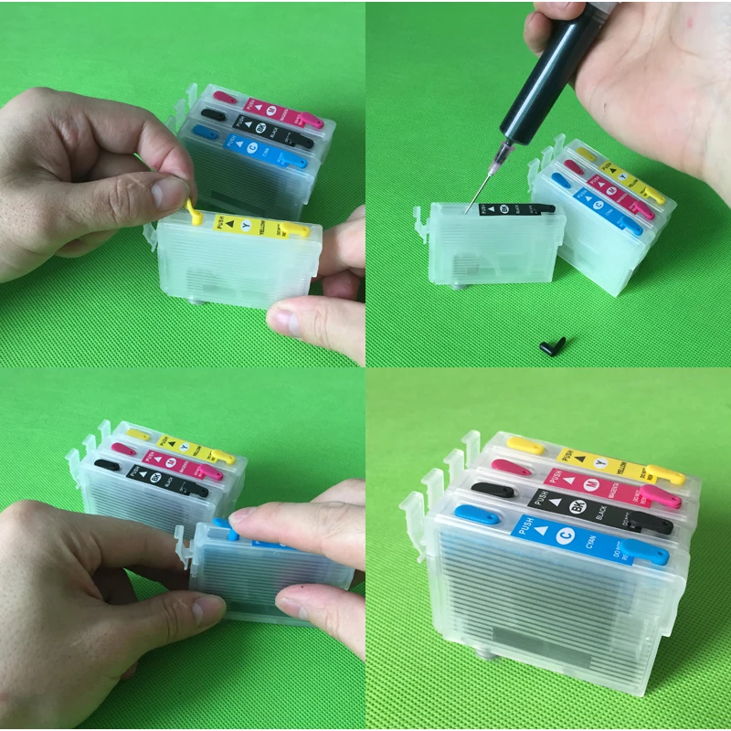 4PCS 655 CZ109AE CZ110AE CZ111AE CZ112AE Refillable Empty Ink Cartridge for HP Deskjet Advantage 3525 4615 4625 5525 6525 RU | Компьютеры
