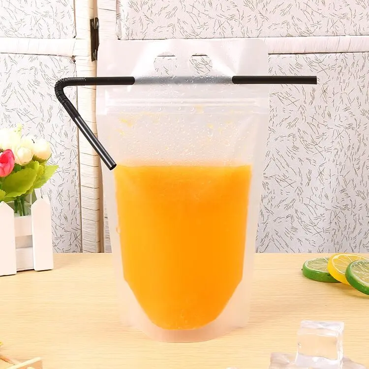 100 шт. пластиковый чехол для напитков молока кофе 450 мл|drinking straws|drinking straws plasticstraws