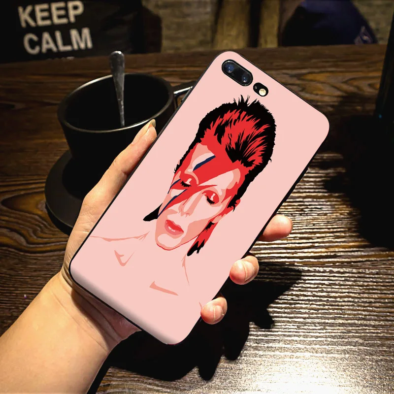 MaiYaCa David Bowie изумительное новое поступление чехол для телефона iPhone 8 7 6 6S Plus X 10 5 5S SE