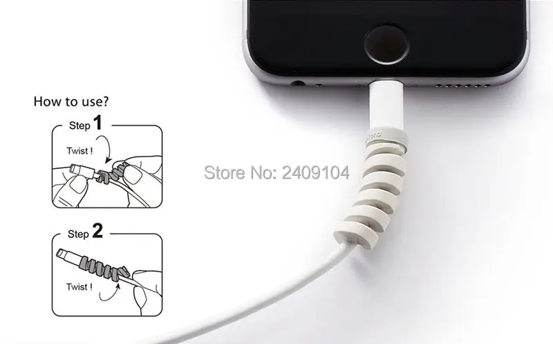 Новинка 100 компл./лот защитный плетеный кабель для Iphone Ipad MAC Зарядка и