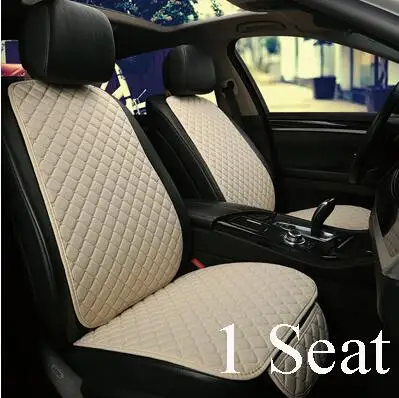 1pcs Подушки для автомобильных сидений, защита для автомобильных сидений, подушка для автомобильных сидений, коврик для авто, передний автомобильный Стайлинг, аксессуары для интерьера, чехлы для сидений - Название цвета: 1pcs