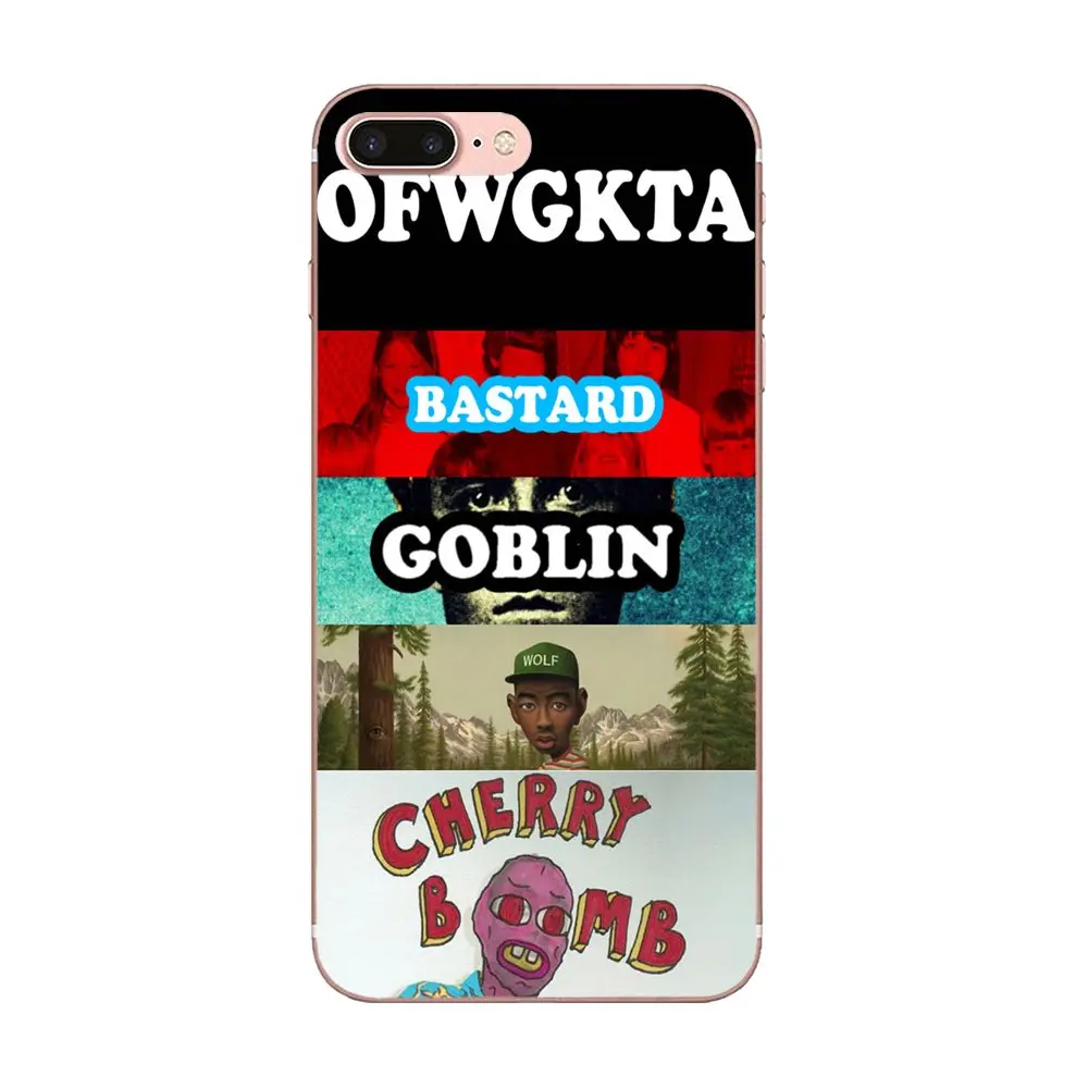 Odd Future Of Wgkta черный ТПУ чехол с принтом для Galaxy A3 A5 A7 On5 On7 2015 2016 2017 Grand Alpha G850 Core2 Prime S2