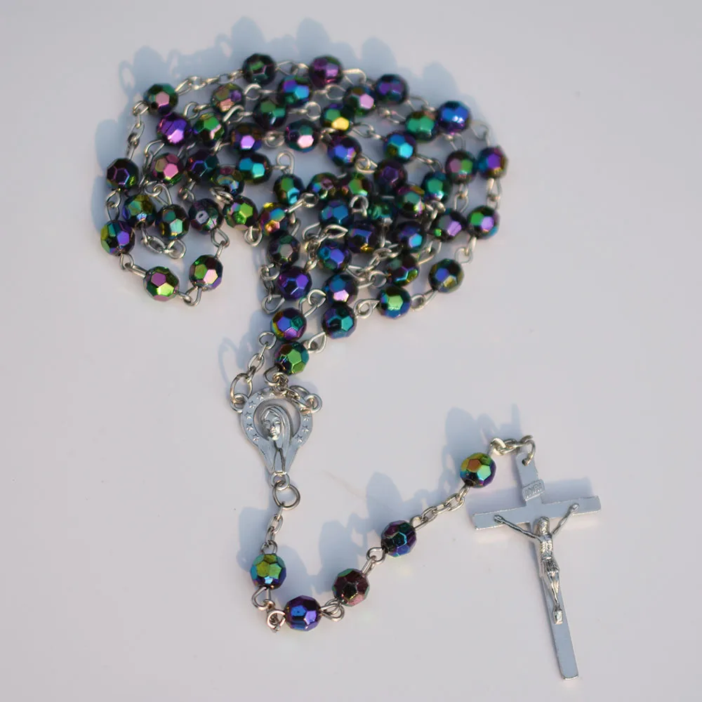 12 шт./лот искусственный жемчуг крест Распятие Христианский Религиозный ислам