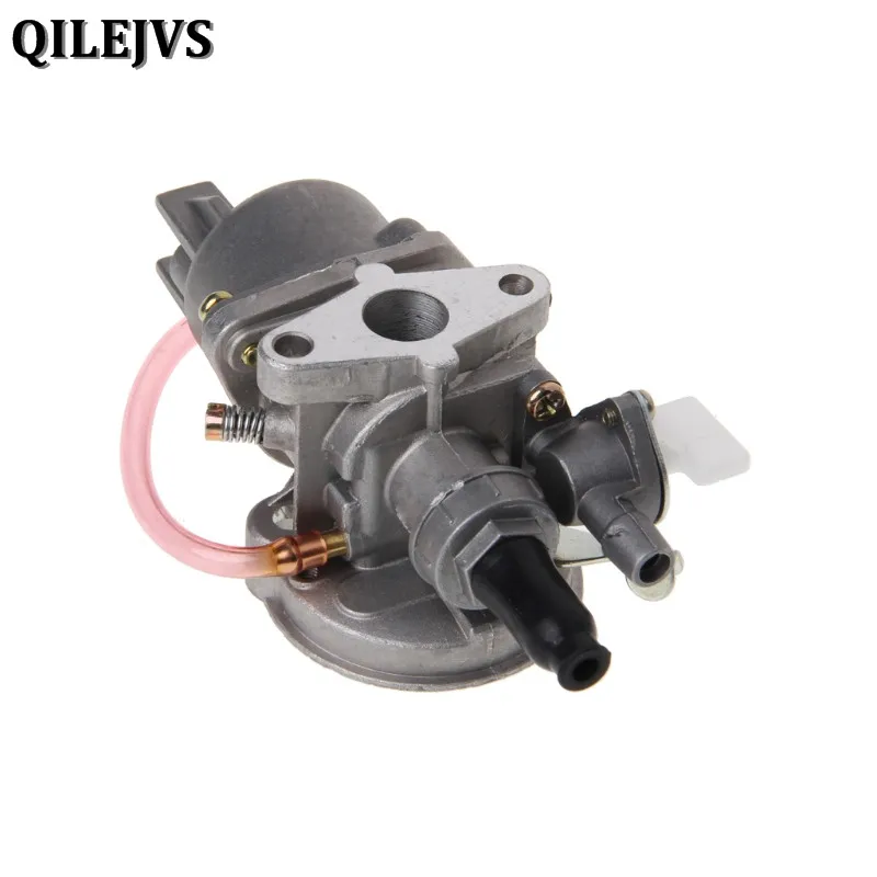 Карбюратор QILEJVS Carb Carby + красный воздушный фильтр стек для 2 тактного двигателя 47cc