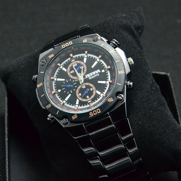 New 2015 wholesale Stainless Steel fashion quartz watch men wristwatches 72W64 | Наручные часы