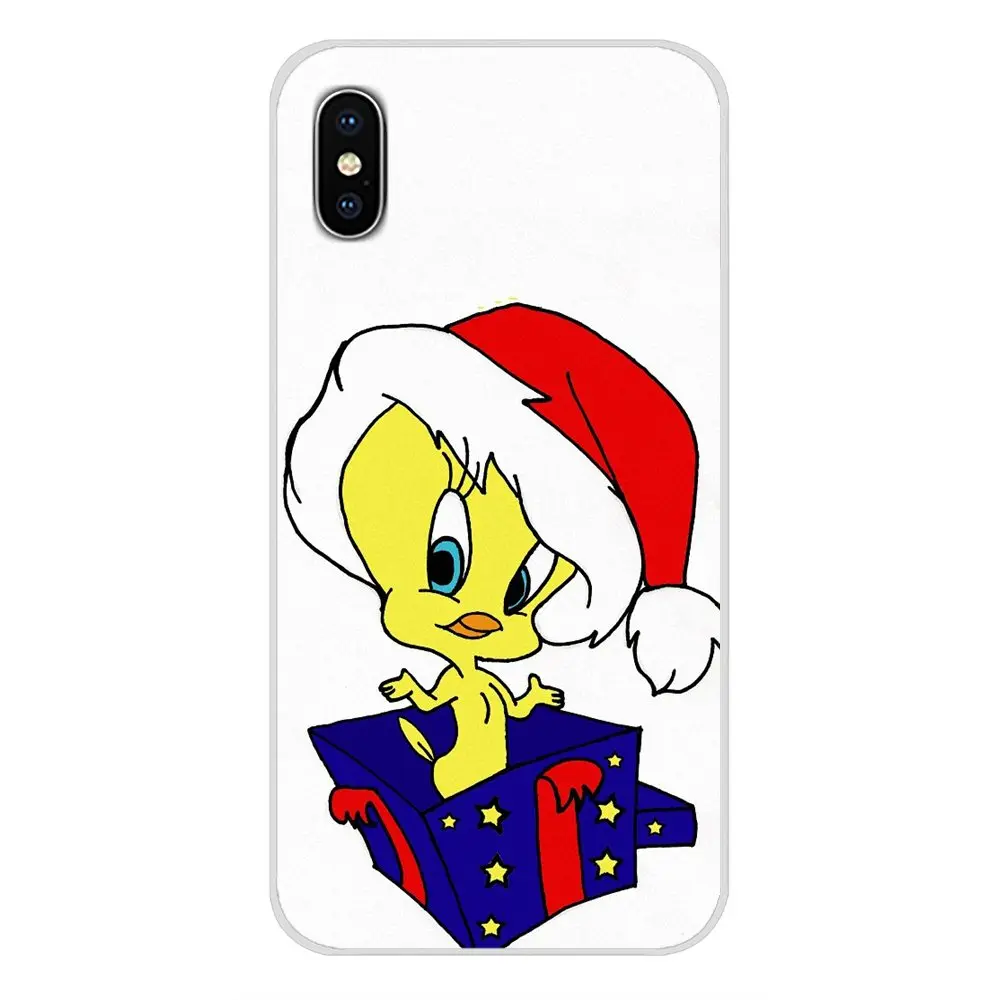 Мягкая прозрачная сумка Модный чехол Твити для Huawei Nova 2 3 2i 3i Y6 Y7 Y9 Prime Pro GR3 GR5 2017 2018