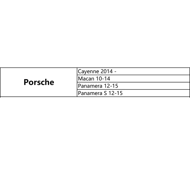 Светодиодная Накладка на порог защитная накладка дверь для Porsche Cayenne Macan Panamera|trim