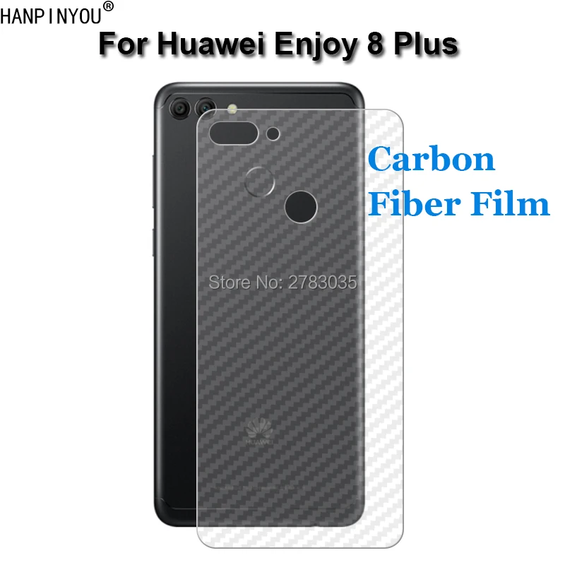 Для Huawei Enjoy 8 Plus + прочная 3D защитная пленка из углеродного волокна с защитой от