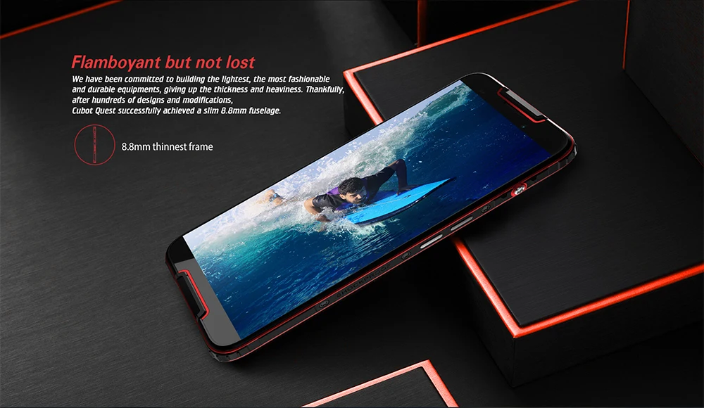 Cubot Quest спортивный смартфон IP68 водонепроницаемый ударопрочный Android 9,0 MT6762 Восьмиядерный 4 Гб 64 Гб 5,5 дюймов 4000 мАч NFC мобильный телефон