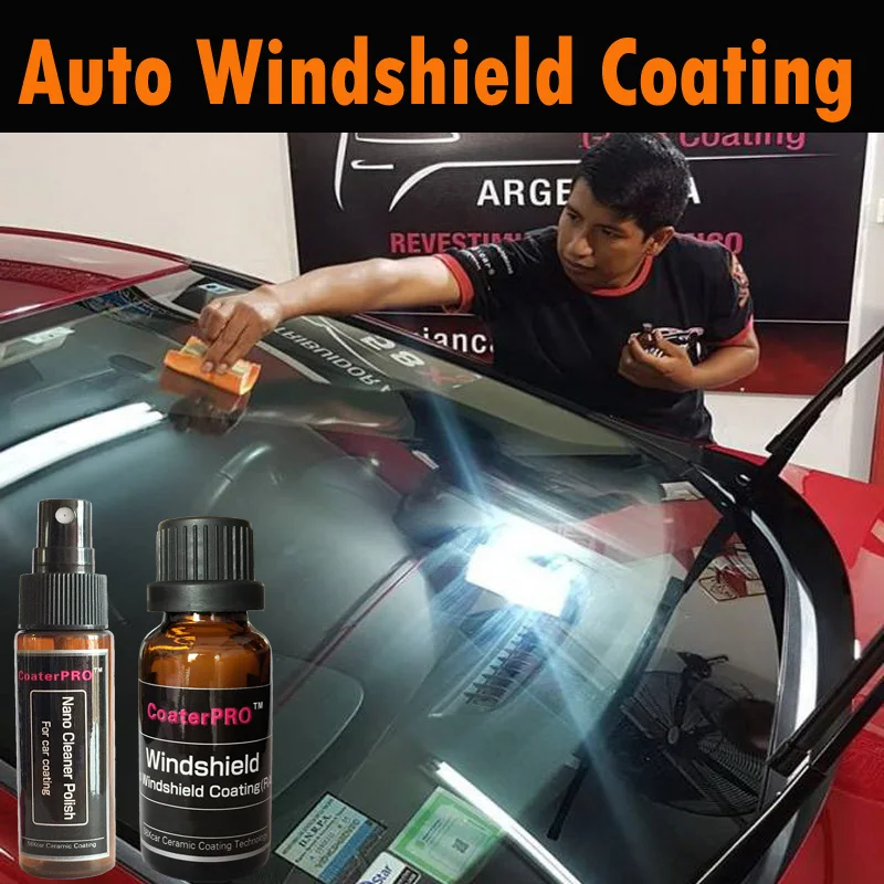 Водоотталкивающее покрытие CoaterPRO для стекла и лобового стекла|nano window|water repellent