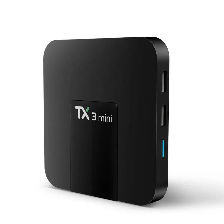TX3 Мини Android 7,1 tv Box Smart tv H.265 4K Amlogic S905W 2G 16G телеприставка поддержка Мультимедийный проигрыватель с IPTV Tanix tv box 1G8G PK X96