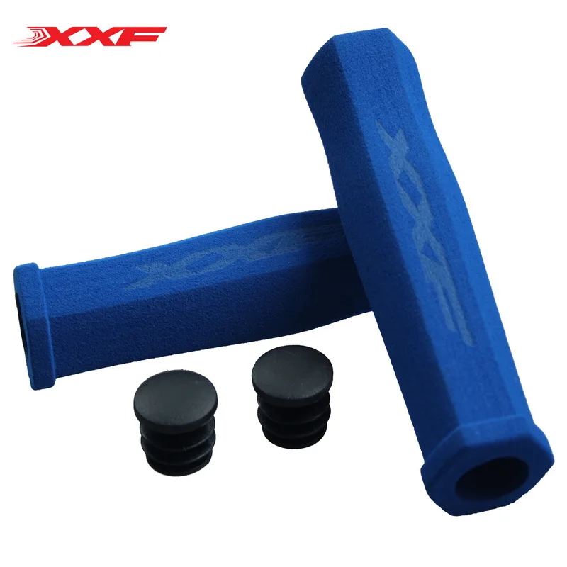 

XXF Bike handle grip Sponge Soft Bikes Double-opening Grip For Bicycles Bmx Racing Handlebar Grips, 5 Colors