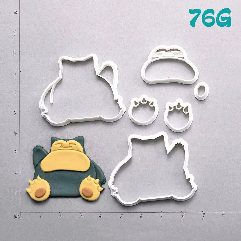 Мультфильм ТВ Покемон дизайн печенья резак набор на заказ 3D печатных печенье