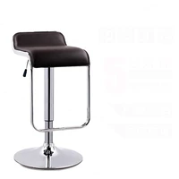 2pcslot simple design lifting swivel bar chair rotating adjustable height pub bar stool chair pu material office chair cadeira