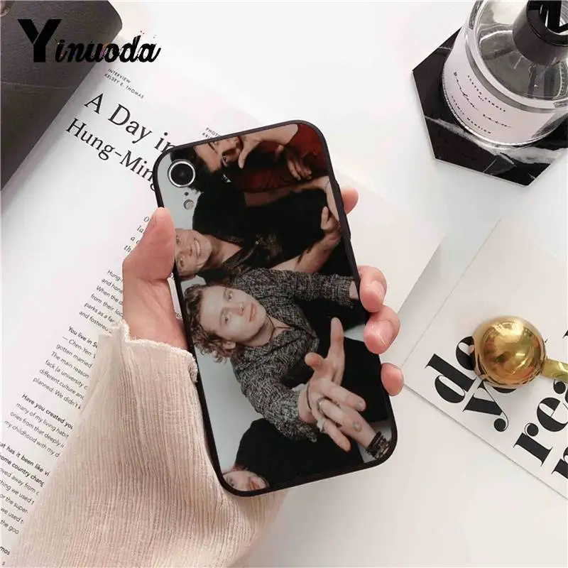 Yinuoda 5Sos band YOUNGBLO чехол для телефона iPhone 8 7 6 6S 6Plus X XS MAX 5 5S SE XR 10 11 pro max | Мобильные