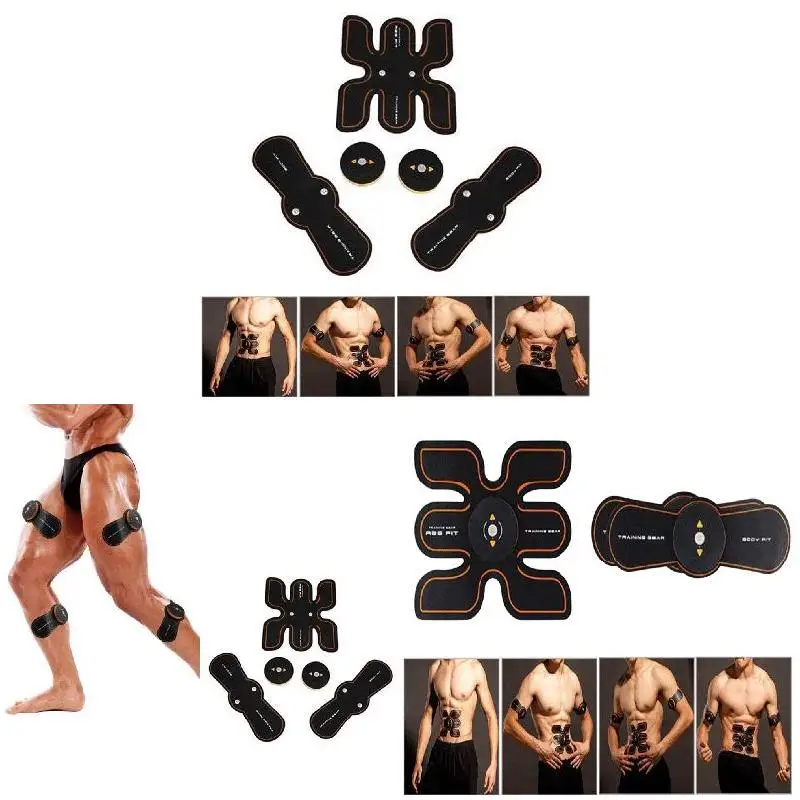 

Home Exercise Shape Fitness Set ABS USB Abdominal Massager Fit Muscle Training Gear Body 19ing