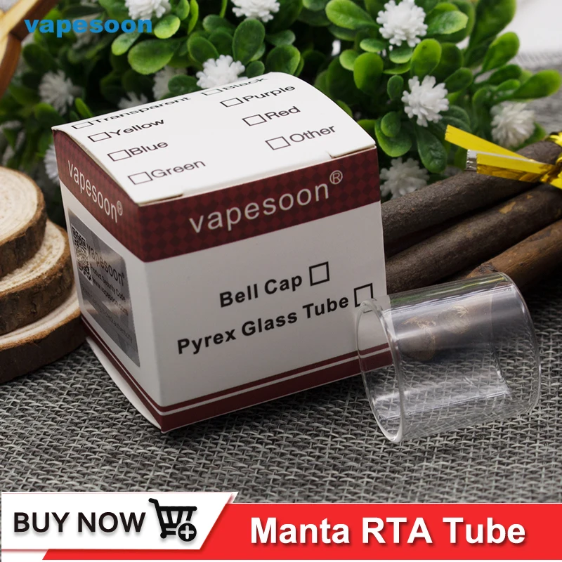 2 шт. оригинальные стеклянные трубки для электронных сигарет стандартные