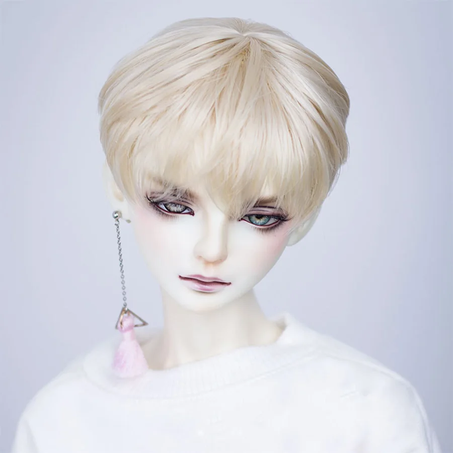 Bybrana с короткими рукавами для мальчиков волосы 1/3 1/4 1/6 BJD парики Высокая Температура волокна для кукол