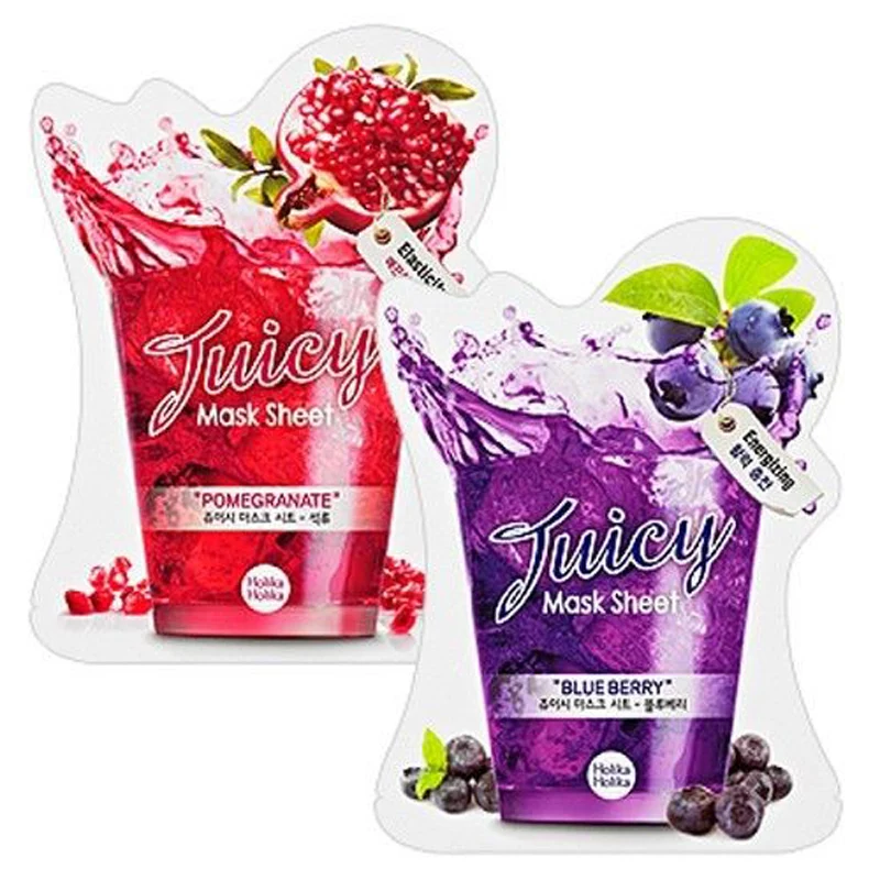 HOLIKA сочная маска лист Корея для лица Уход за Кожей Отбеливание увлажняющая