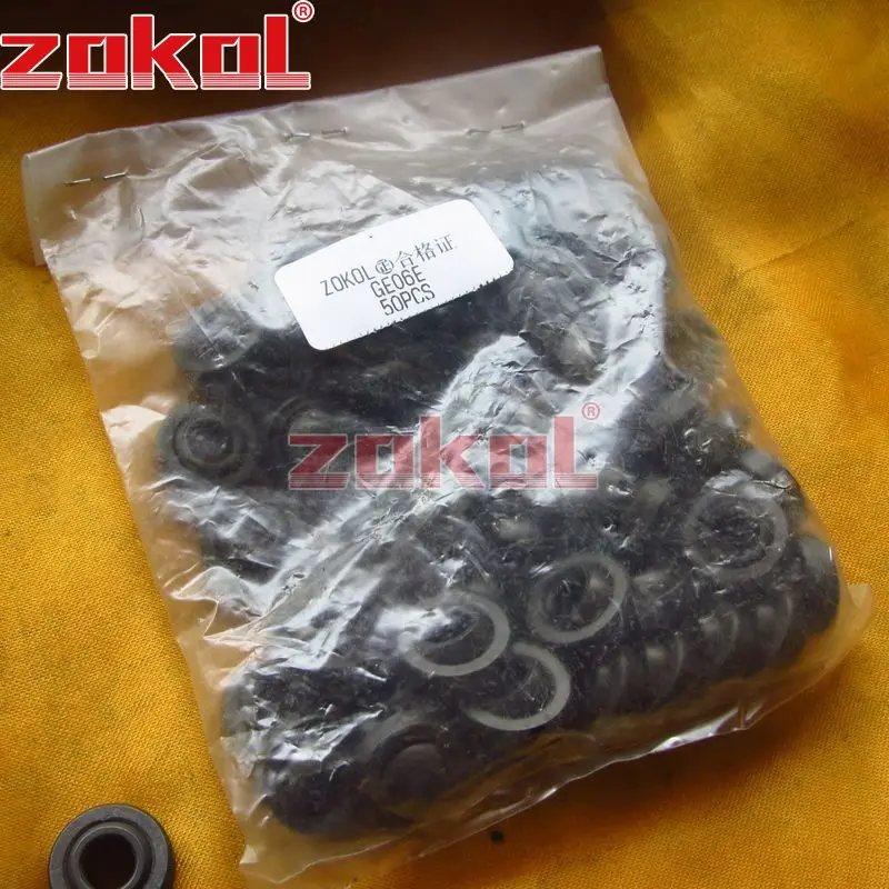 Подшипник ZOKOL GE06E GE6E радиальный Сферический Гладкий подшипник 6*14*6(4) мм|bearing