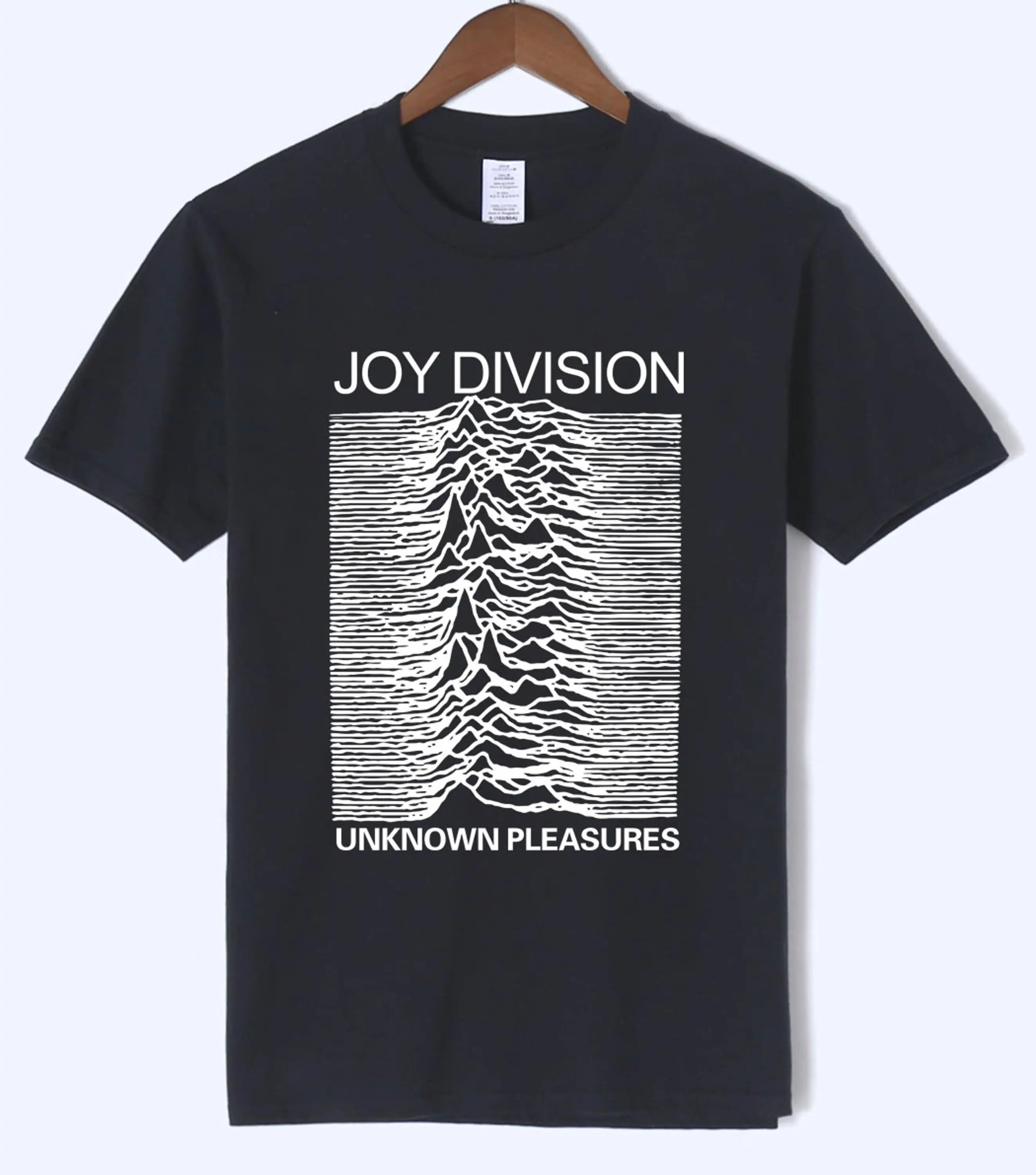 Летние мужские футболки Joy Division Unknown Pleasure панк модная футболка рок хипстерская