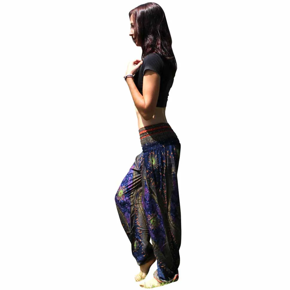 Оптовая цена мужские и женские тайские шаровары брюки для фестиваля хиппи с