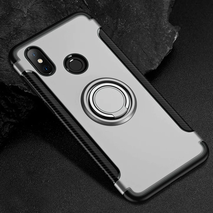 Car Holder Case for XiaoMi Mi 8 SE 6 A1 A2 Lite RedMi Note 5 Pro 5A PRIME 4 4A 4X Plus S2 Global Version Pocophone F1 Ring Cover |