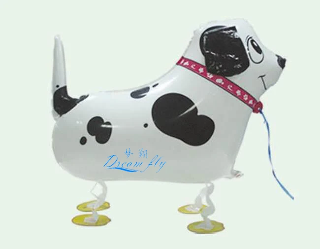 20 шт./лот Бесплатная доставка Далматинец животных форма животное ходьба шар |