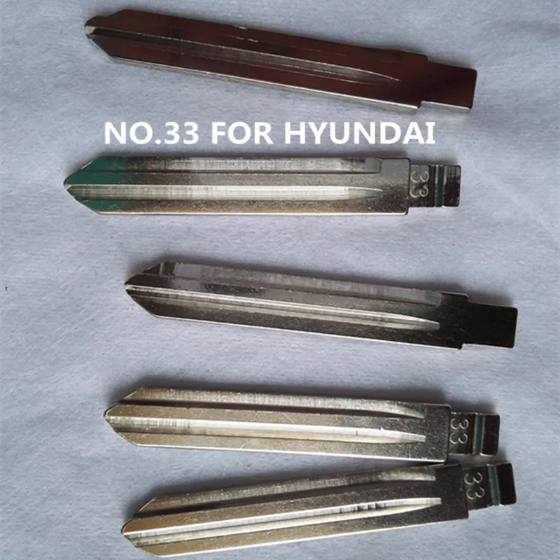 Пустой флип-полотно дистанционного ключа DAKATU NO.33 для удаленного Hyundai Yuxiang Accent |