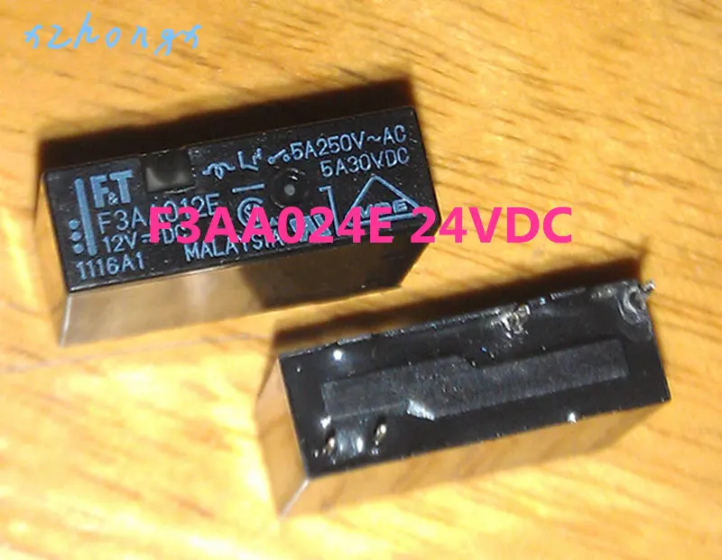

Новое реле F T F3AA024E 24VDC