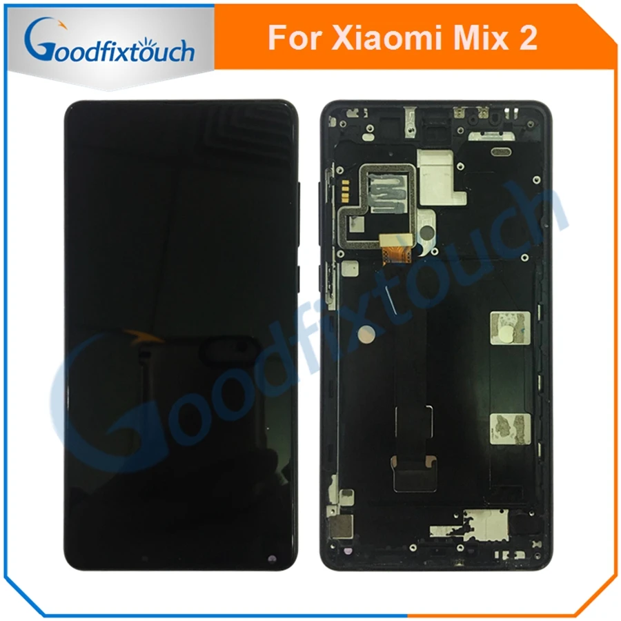 Для Xiaomi Mix 2 Mix2 Mi ЖК дисплей + сенсорная панель дигитайзер с рамкой 5 99 &quotчерный