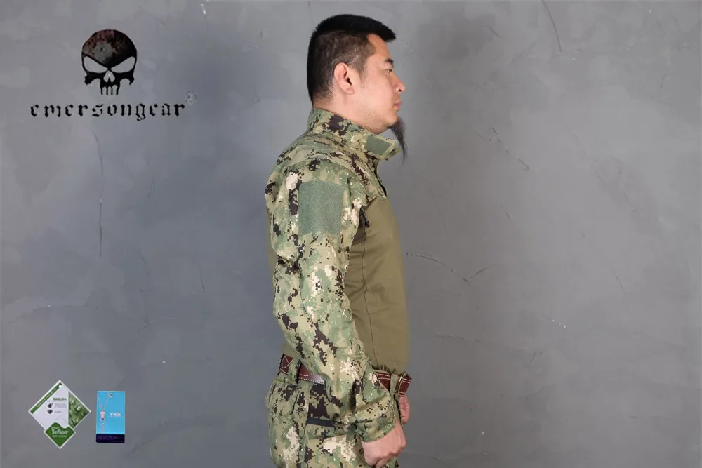 Emersongear Боевая штурмовая рубашка страйкбола тактическая bdu AOR2 EM9316A2| |
