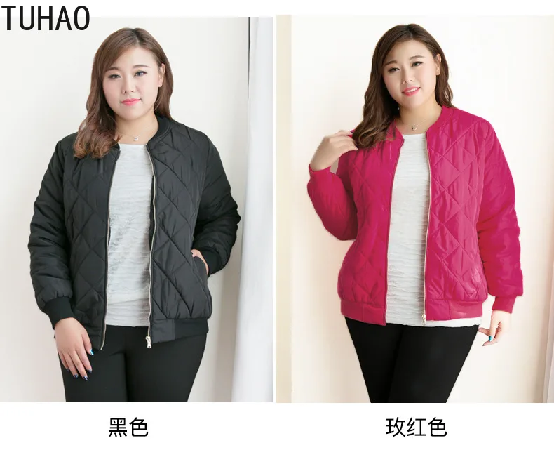 TUHAO осенне-зимняя женская куртка размера плюс 10XL 9XL 8XL женские зимние Модные