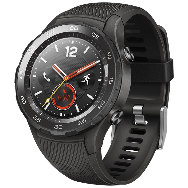 Оригинальные часы Huawei Watch 2 с глобальной прошивкой поддержка LTE 4G телефонные