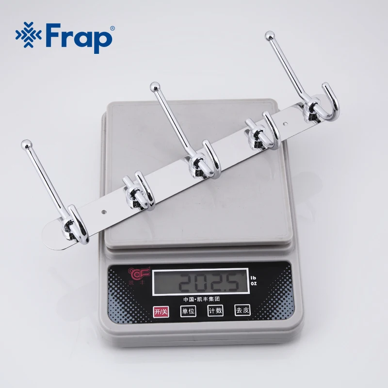 Высококачественный хромированный крючок Frap из цинкового сплава для одежды