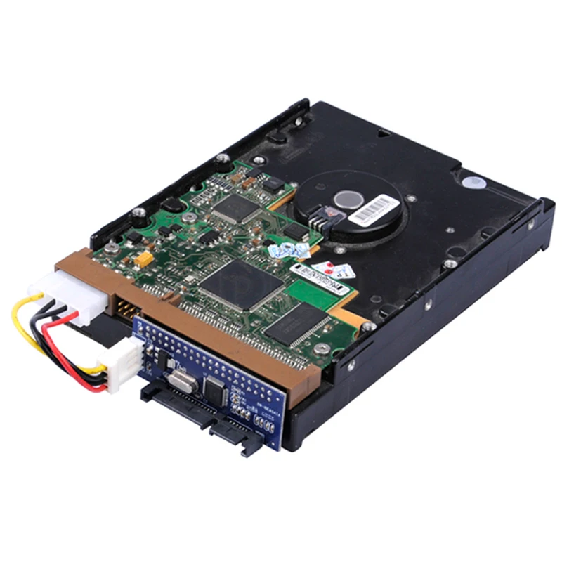 Адаптер питания с 3 5 &quotIDE на 2 5&quot &quotSATA HDD 40Pin IDE Male 22pin SATA SSD карта 4 контактным