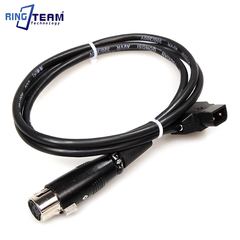 Новый штекер (штекер) 4 контактный разъем XLR D Tap гнездо для блока питания кабель