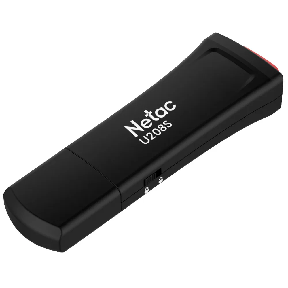 Netac u208s USB 2.0 Flash Drive Аппаратные средства защиты от записи накопитель 32 ГБ 16 8 Memory Stick U
