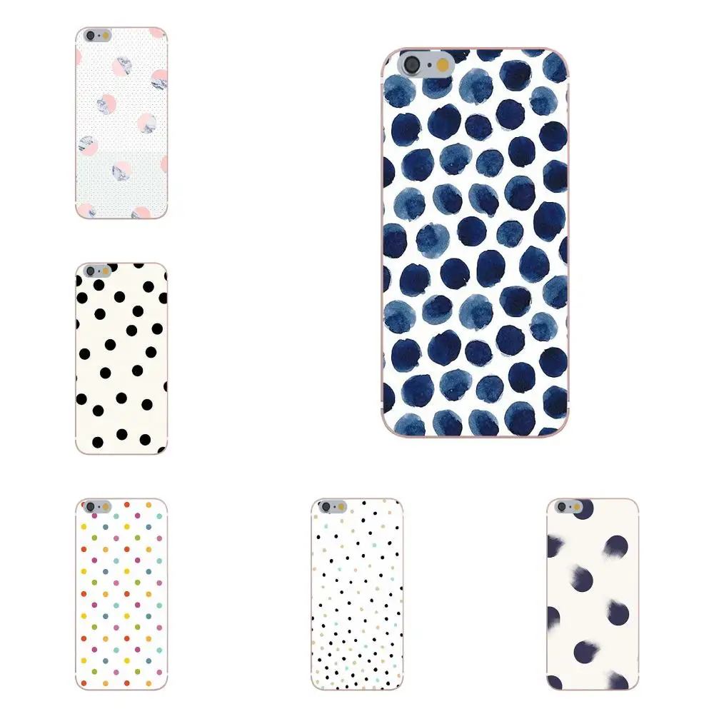 Oedmeb ТПУ чехлы в горошек дизайн милый для Huawei G8 Honor 5C 5X 6 6X 7 8 9 Y5II Mate P7 P8 P9 P10 P20 Lite Plus 2017