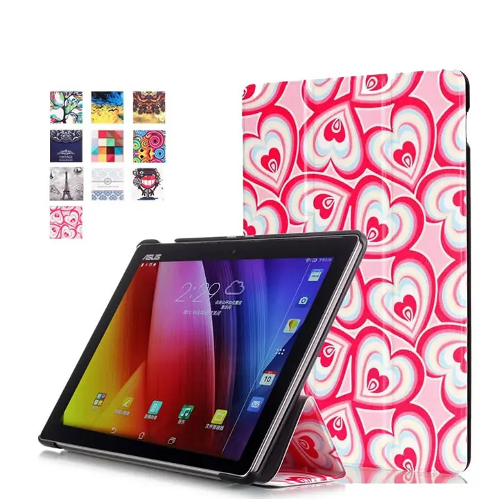 3 в 1 кожаный чехол с магнитной подставкой для Asus Zenpad 10 Z300CL Z300CG Z300C Z300 Z300CNL 10," чехол для планшета+ Защитная пленка для экрана