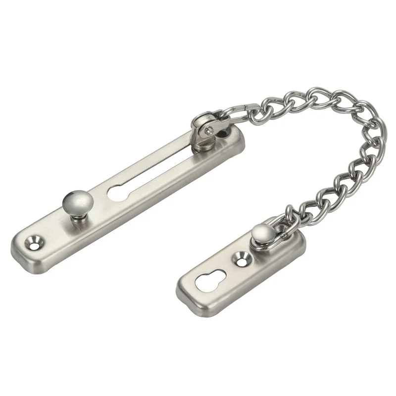 Stainless Steel Anti-Theft Chain Thickened Door Chain Buckle Door Chain Hotel Door Bolt