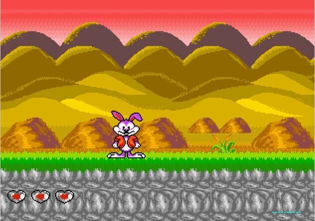 Крошечные Мультяшные Приключения 3 16 бит MD игровая карта для Sega Mega Drive SEGA Genesis|tiny